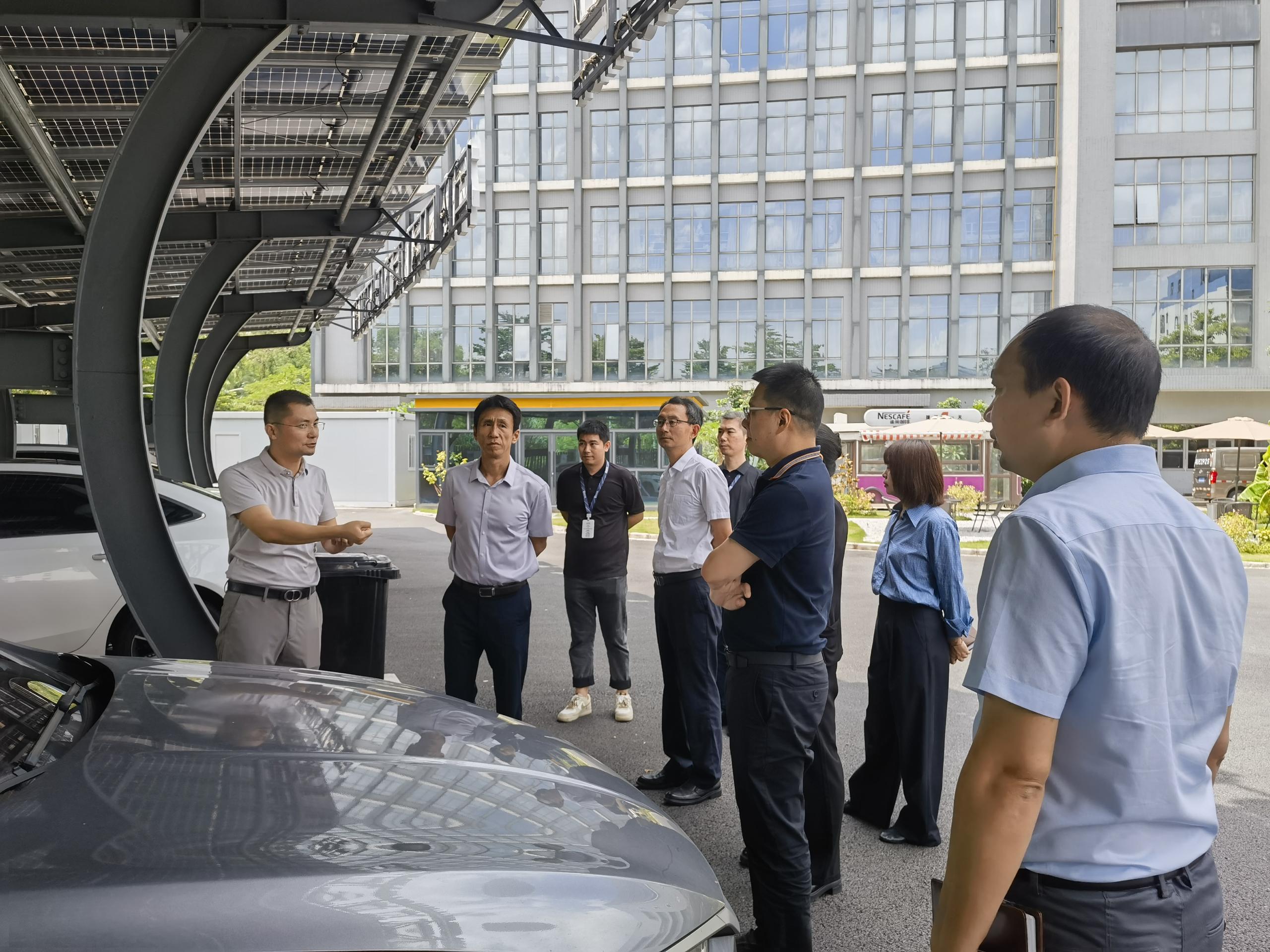深物业集团一行莅临ok138cn太阳集团古天乐考察交流，共筑“绿色低碳”新篇章